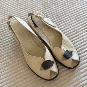 Re-mix Vintage Slingback Heels